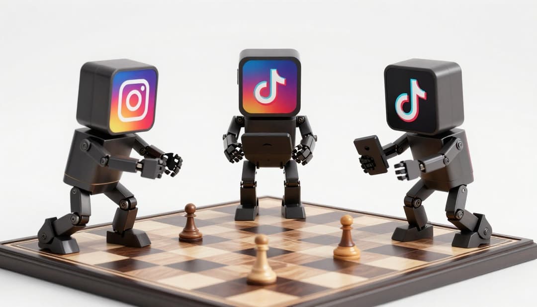 The Algorithm War: How Instagram, TikTok, and YouTube Compete for Your ...